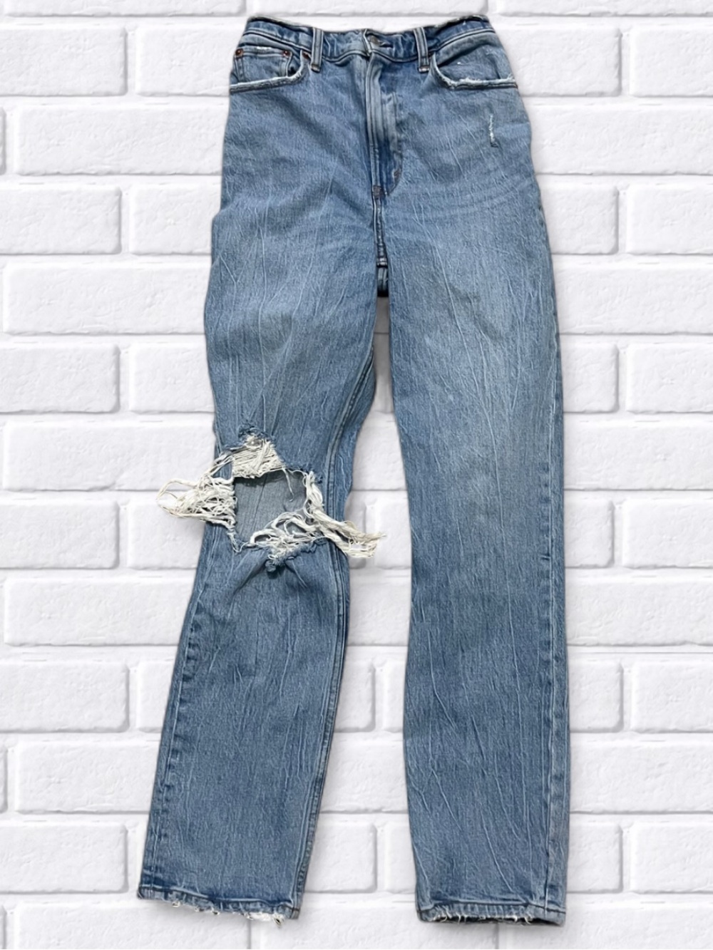 Abercrombie & Fitch 90s Straight Ultra High Rise Jeans